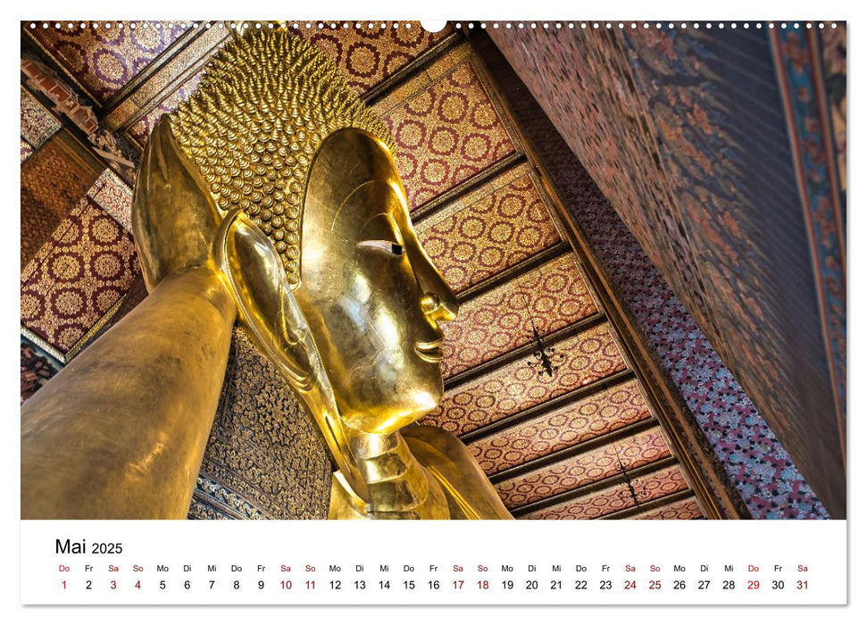 Der Königspalast in Bangkok (CALVENDO Premium Wandkalender 2025)