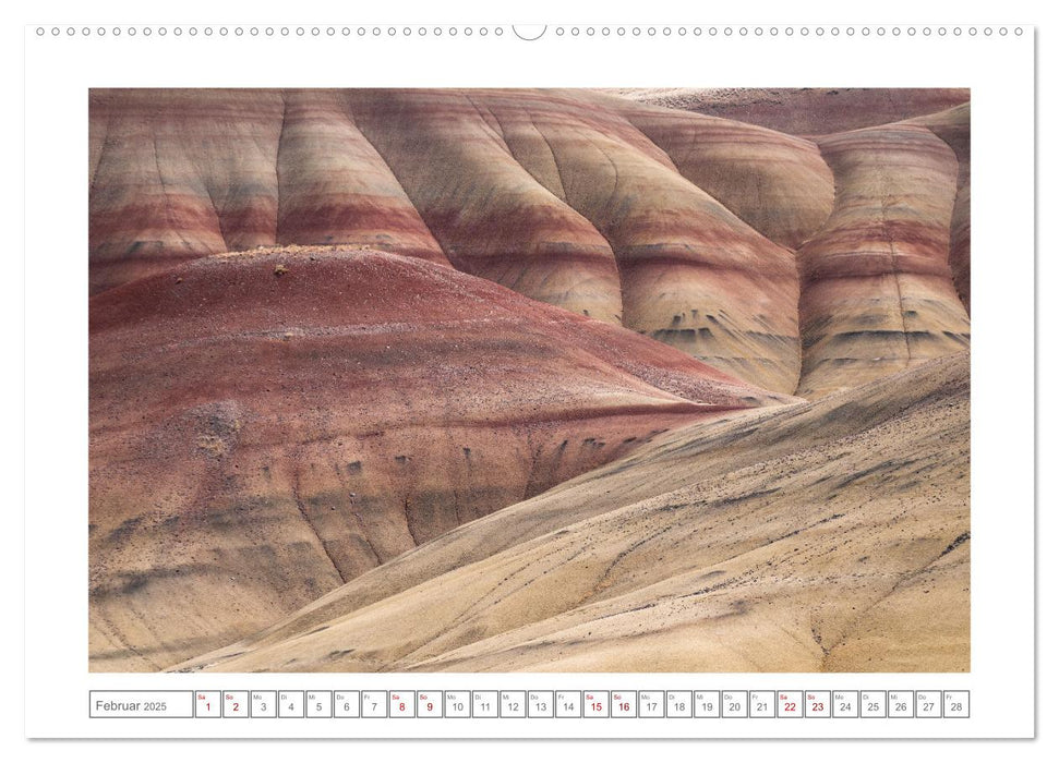 PAINTED HILLS - Oregons bunte Hügel (CALVENDO Premium Wandkalender 2025)