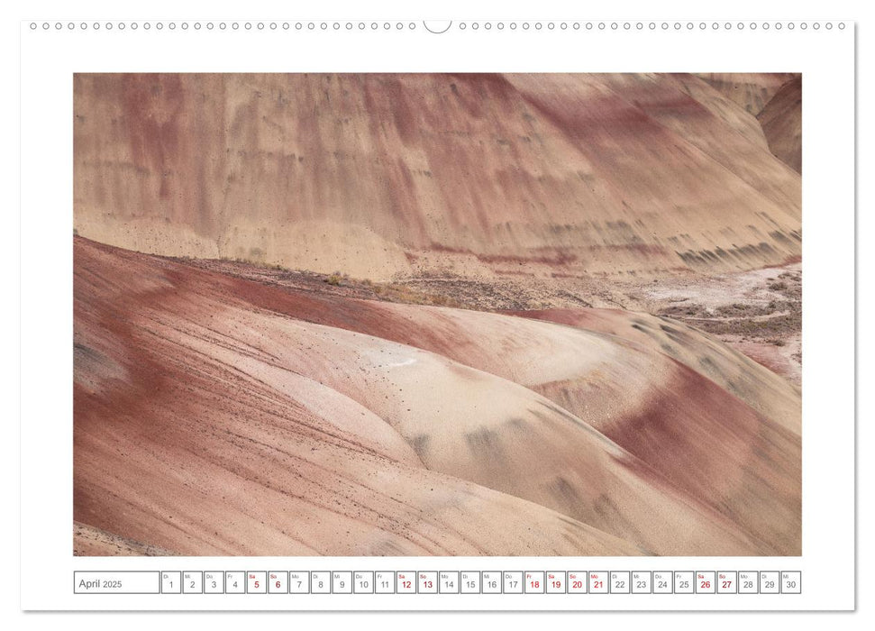 PAINTED HILLS - Oregons bunte Hügel (CALVENDO Premium Wandkalender 2025)