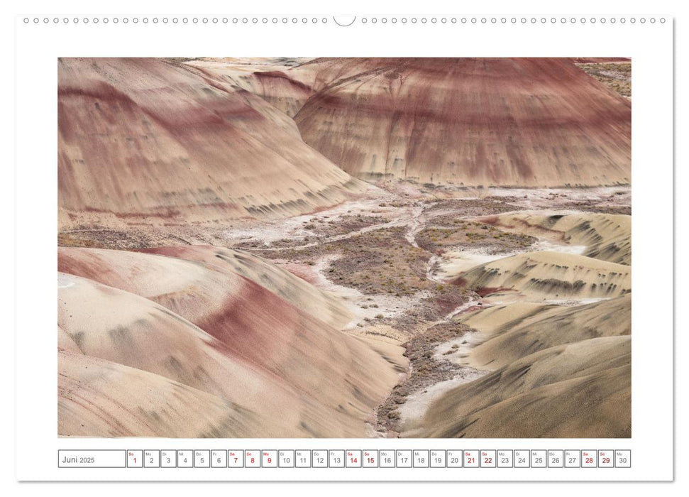 PAINTED HILLS - Oregons bunte Hügel (CALVENDO Premium Wandkalender 2025)