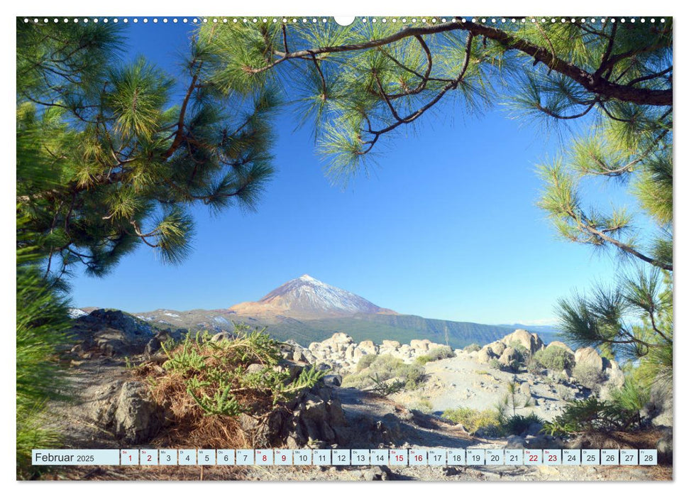 Teneriffa - Insel der Glückseligen (CALVENDO Premium Wandkalender 2025)