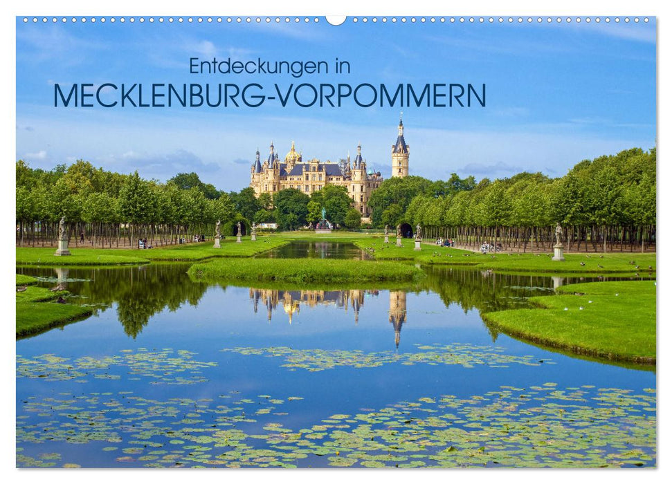 Entdeckungen in Mecklenburg-Vorpommern (CALVENDO Wandkalender 2025)