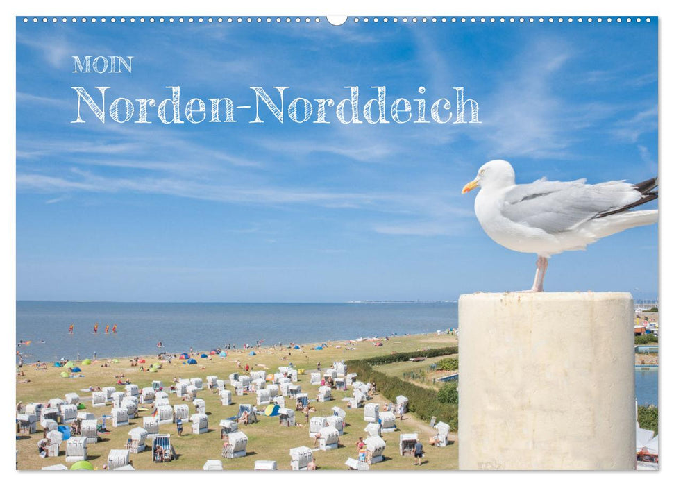 Moin Norden-Norddeich (CALVENDO Wandkalender 2025)