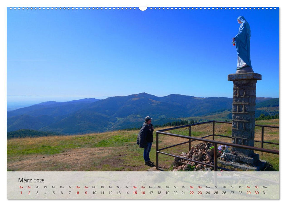 Vogesen - Das außergewöhnliche Naturerbe im Osten Frankreichs (CALVENDO Premium Wandkalender 2025)