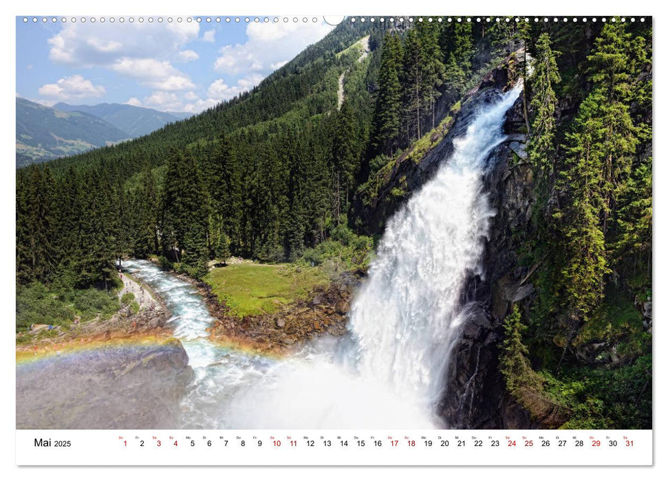 Wandern am Gerlospass - Naturparadies zwischen Tirol und Salzburger Land (CALVENDO Wandkalender 2025)