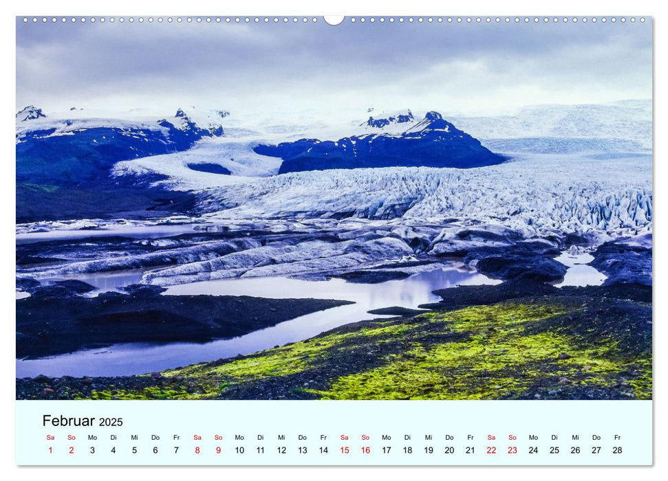 Sehnsucht nach Island (CALVENDO Premium Wandkalender 2025)