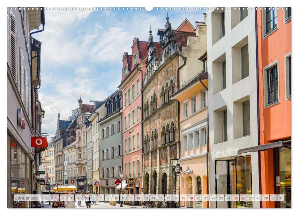 Konstanz Stadtansichten (CALVENDO Wandkalender 2025)