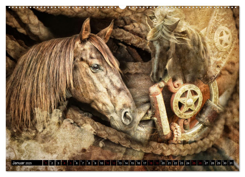 Magie Wilder Westen (CALVENDO Premium Wandkalender 2025)