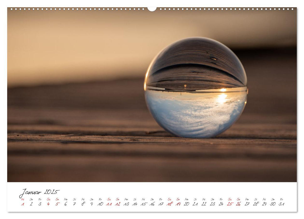 Sonnenuntergang am Ammersee (CALVENDO Premium Wandkalender 2025)