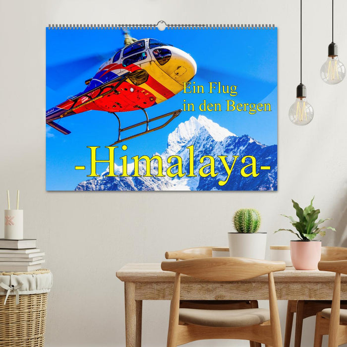 Ein Flug in den Bergen - Himalaya (CALVENDO Wandkalender 2025)