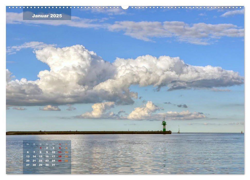 An der Ostseeküste - Deutschlands schönste Seite (CALVENDO Premium Wandkalender 2025)