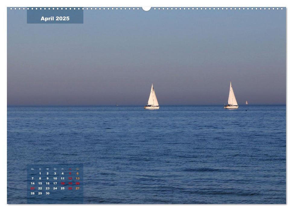 An der Ostseeküste - Deutschlands schönste Seite (CALVENDO Premium Wandkalender 2025)
