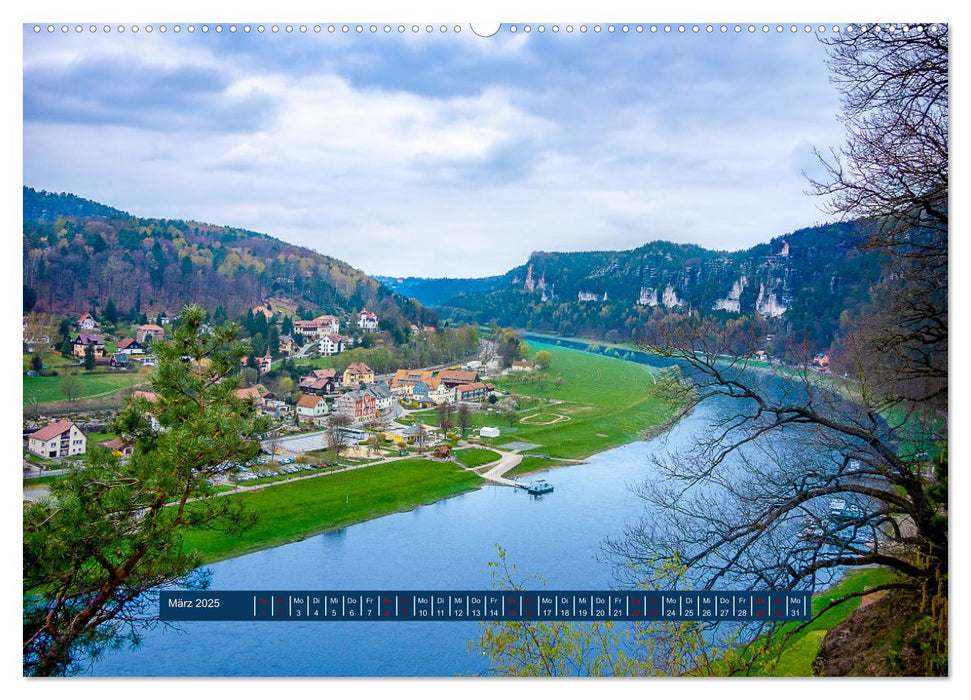 Landschaftsbilder Deutschland und Europa (CALVENDO Premium Wandkalender 2025)