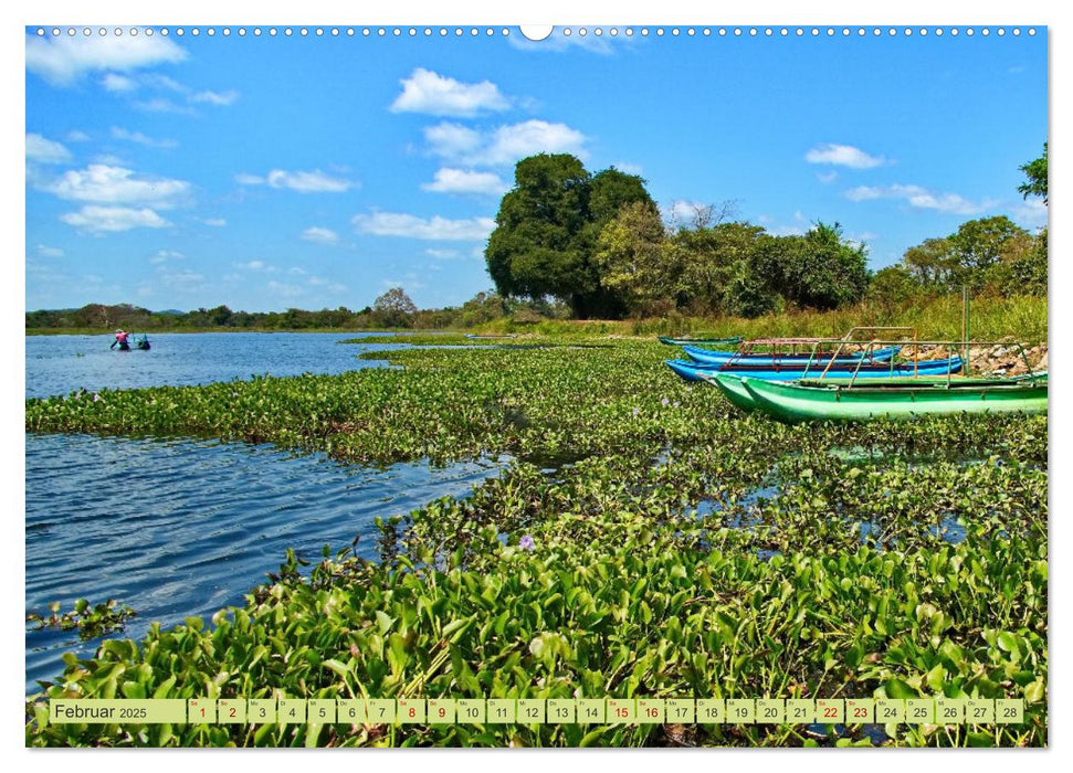 Sri Lanka, Schönheit im Indischen Ozean (CALVENDO Wandkalender 2025)