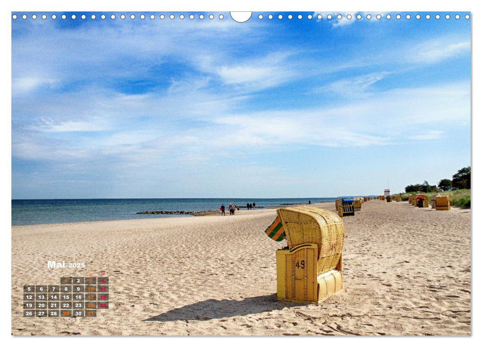 Lübecker Bucht Strand - Sport - Flair (CALVENDO Wandkalender 2025)