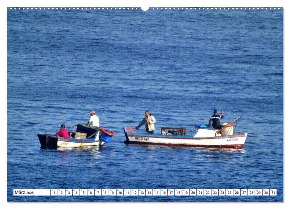 Petri Heil! Angler und Fischer in Havanna (CALVENDO Premium Wandkalender 2025)