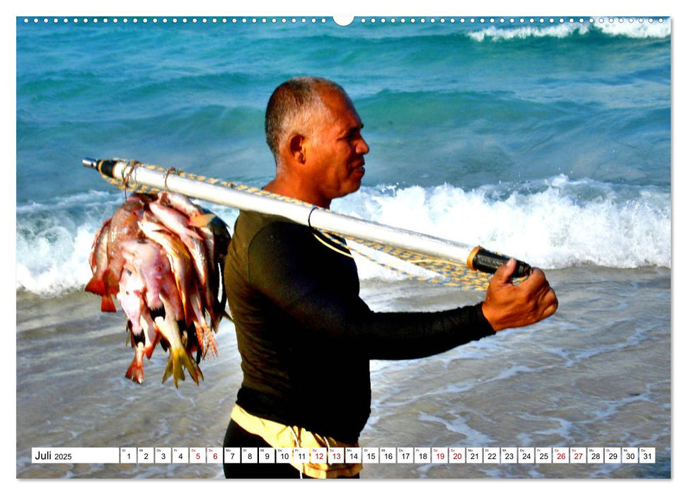 Petri Heil! Angler und Fischer in Havanna (CALVENDO Premium Wandkalender 2025)