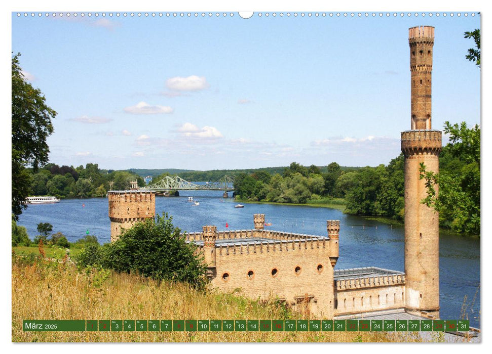 Königliche Residenzen in Potsdam (CALVENDO Wandkalender 2025)