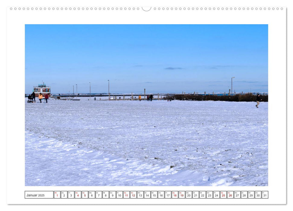 Verliebt in Norddeich (CALVENDO Wandkalender 2025)