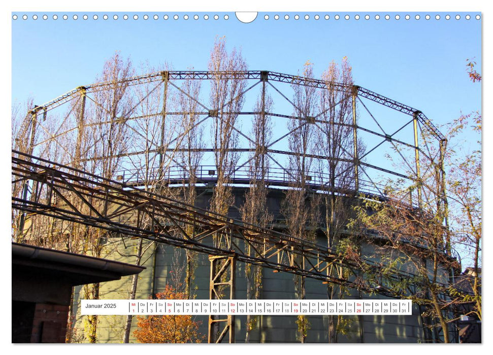 Stillgelegt - der Landschaftspark Duisburg-Nord (CALVENDO Wandkalender 2025)