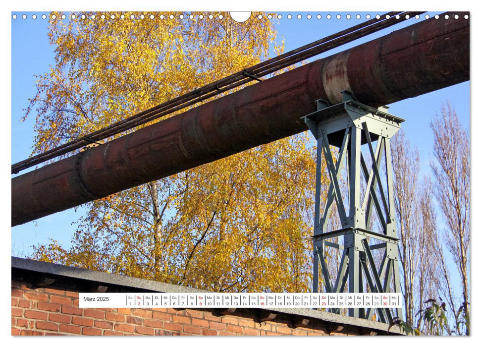 Stillgelegt - der Landschaftspark Duisburg-Nord (CALVENDO Wandkalender 2025)