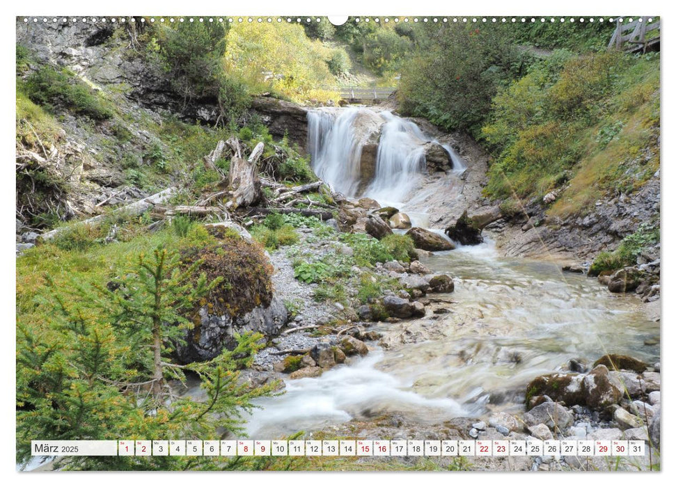 Die Adern der Alpen (CALVENDO Premium Wandkalender 2025)