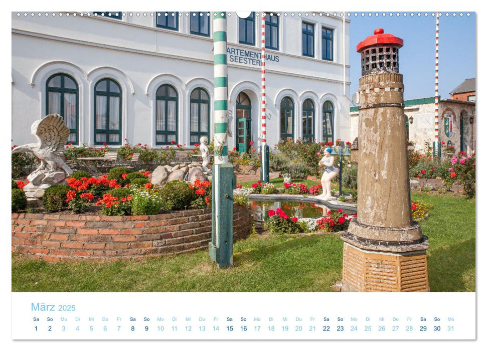 Moin Borkum (CALVENDO Premium Wandkalender 2025)