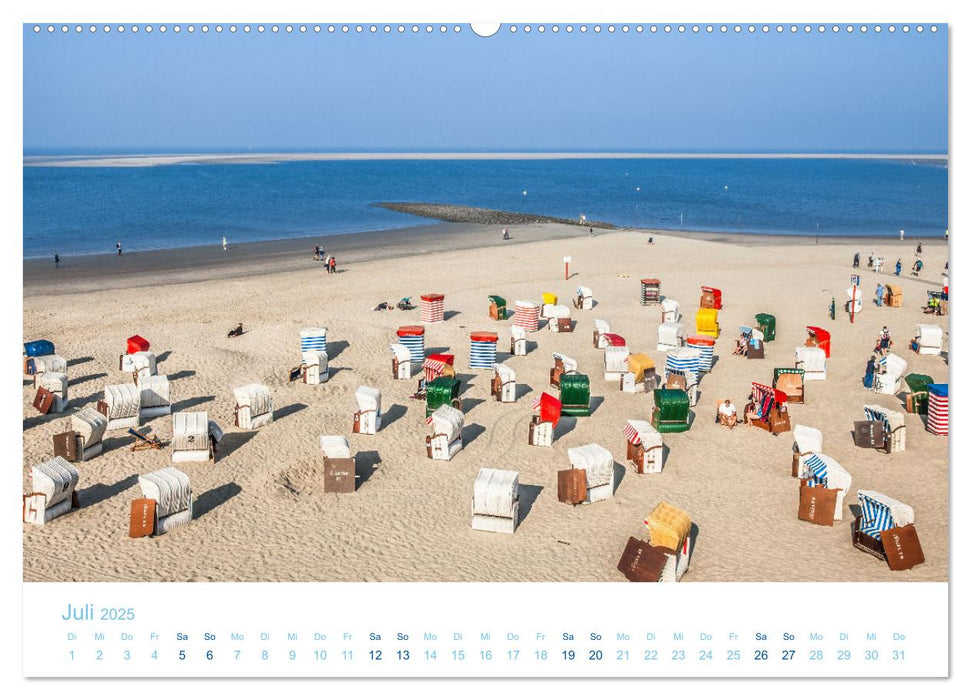 Moin Borkum (CALVENDO Premium Wandkalender 2025)