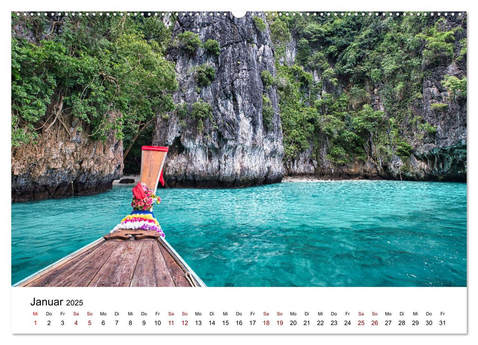 Andamanensee Randmeer des Indischen Ozeans (CALVENDO Premium Wandkalender 2025)