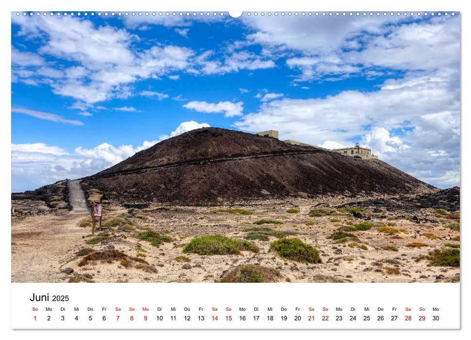 Isla de Lobos - Inseljuwel zwischen Fuerteventura und Lanzarote (CALVENDO Wandkalender 2025)