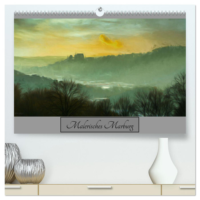 Malerisches Marburg (CALVENDO Premium Wandkalender 2025)