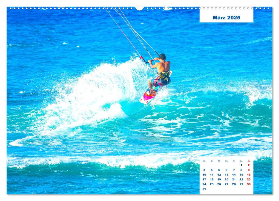 Wassersport ist Lifestyle. Windsurfen und Co. (CALVENDO Premium Wandkalender 2025)