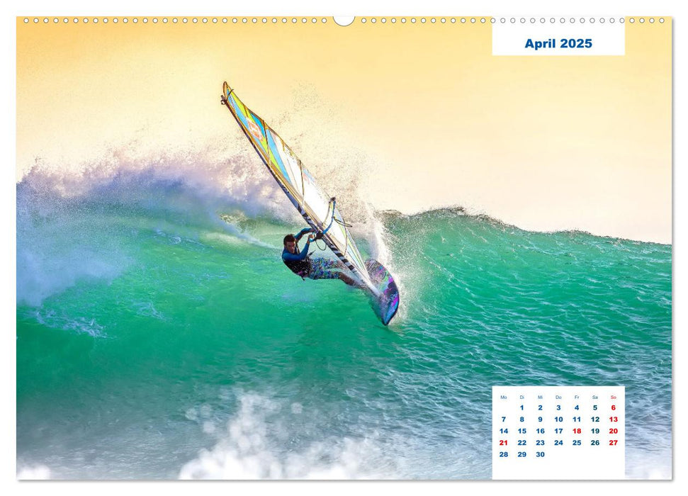 Wassersport ist Lifestyle. Windsurfen und Co. (CALVENDO Premium Wandkalender 2025)