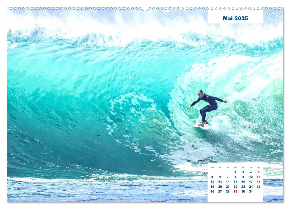 Wassersport ist Lifestyle. Windsurfen und Co. (CALVENDO Premium Wandkalender 2025)