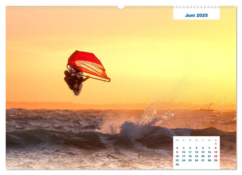 Wassersport ist Lifestyle. Windsurfen und Co. (CALVENDO Premium Wandkalender 2025)