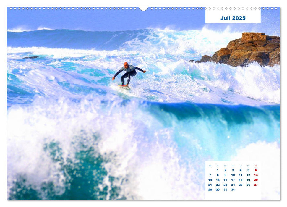 Wassersport ist Lifestyle. Windsurfen und Co. (CALVENDO Premium Wandkalender 2025)