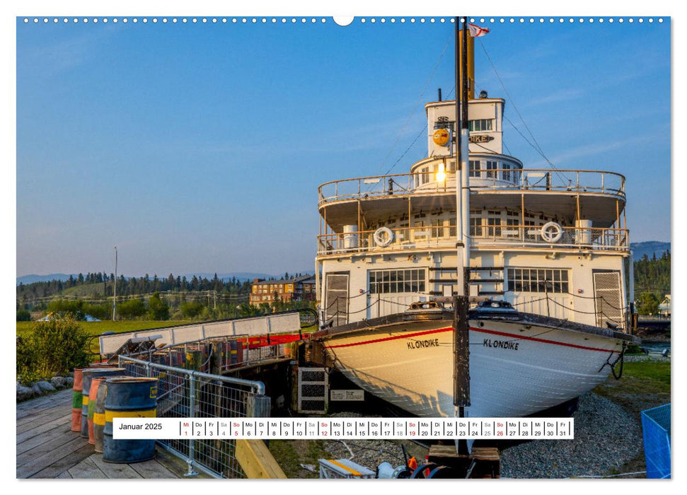 Traumstraße Alaska Highway (CALVENDO Premium Wandkalender 2025)