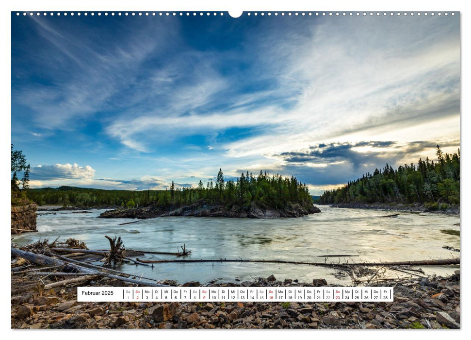 Traumstraße Alaska Highway (CALVENDO Premium Wandkalender 2025)