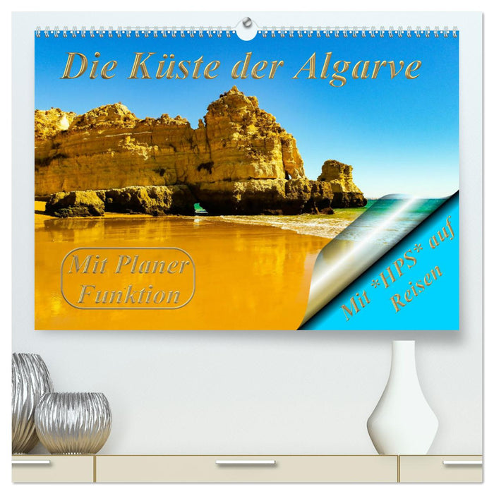 Die Küste der Algarve (CALVENDO Premium Wandkalender 2025)