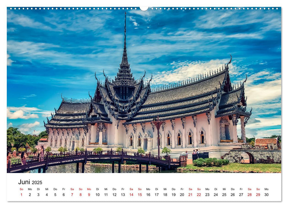 Bangkok das traumhafte Reiseziel (CALVENDO Premium Wandkalender 2025)