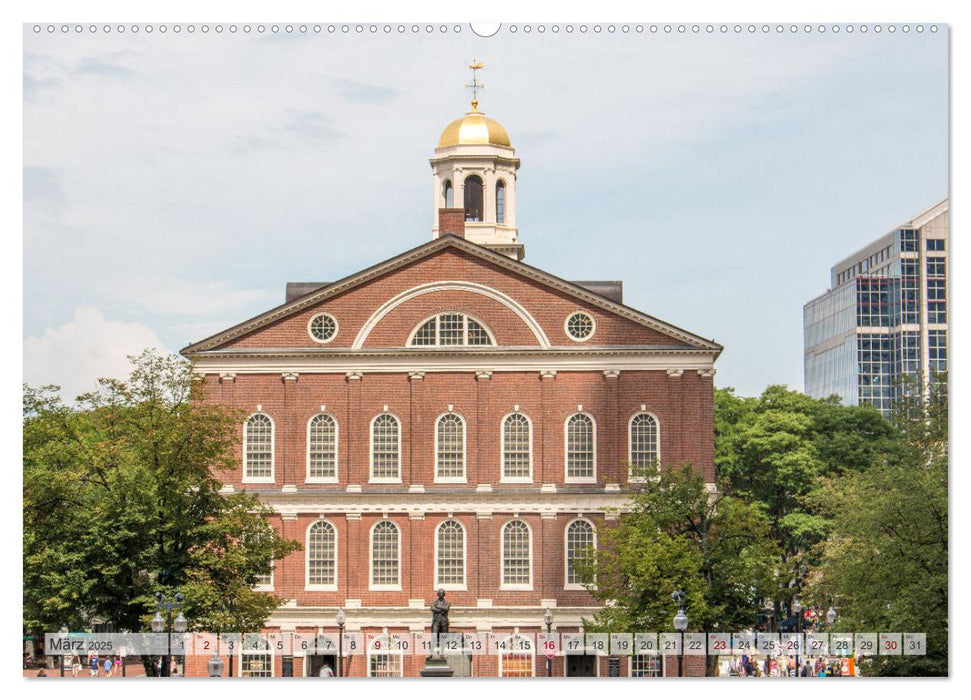 Boston - Impressionen (CALVENDO Premium Wandkalender 2025)