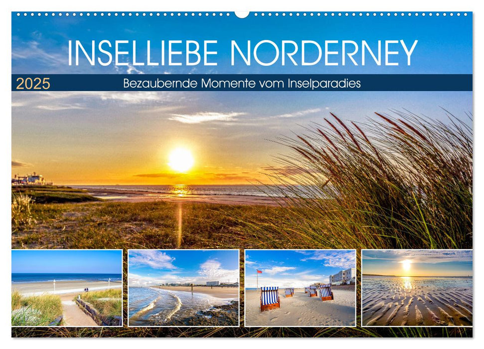 INSELLIEBE NORDERNEY (CALVENDO Wandkalender 2025)