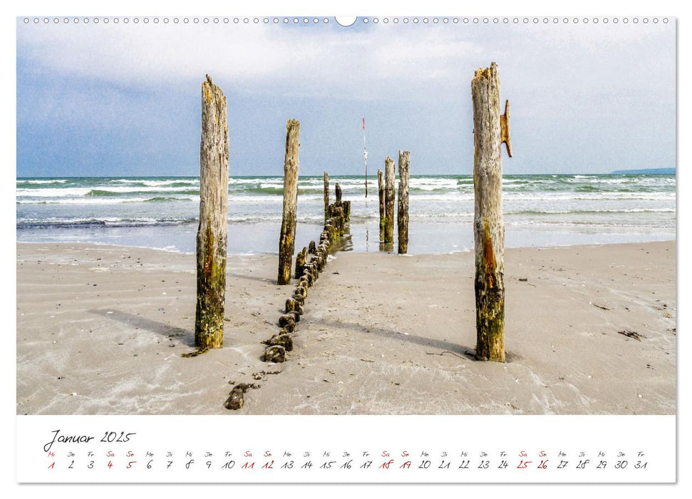 Rügen das Urlaubsparadies (CALVENDO Premium Wandkalender 2025)