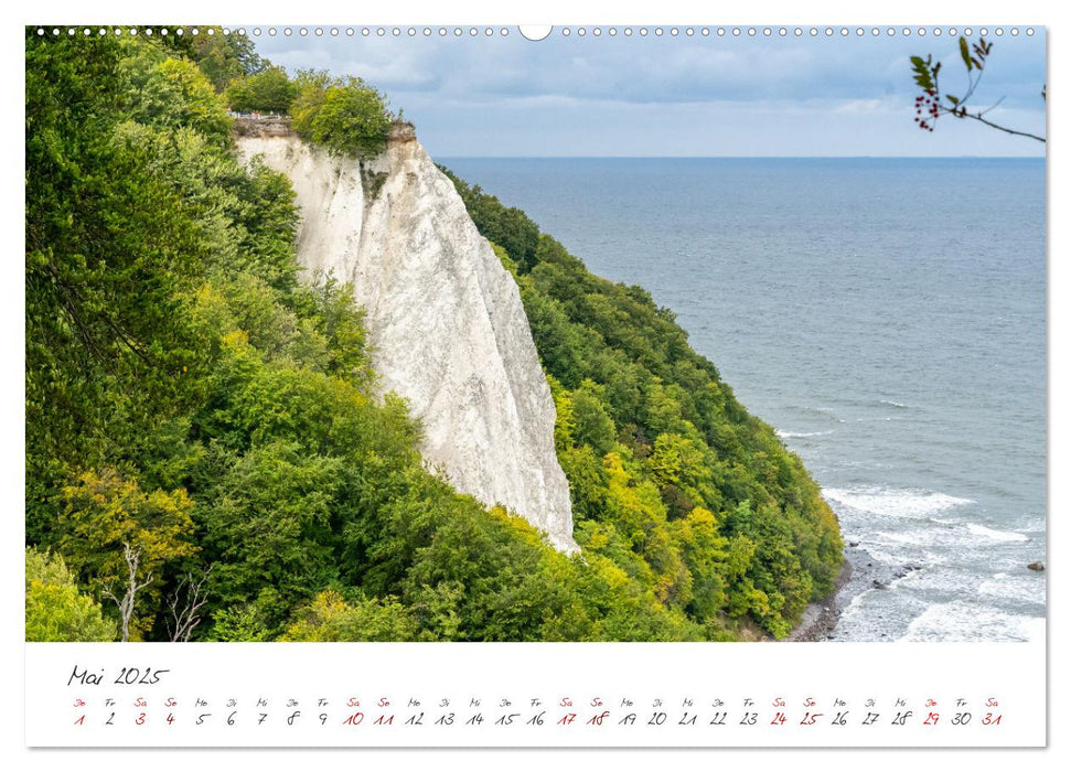 Rügen das Urlaubsparadies (CALVENDO Premium Wandkalender 2025)