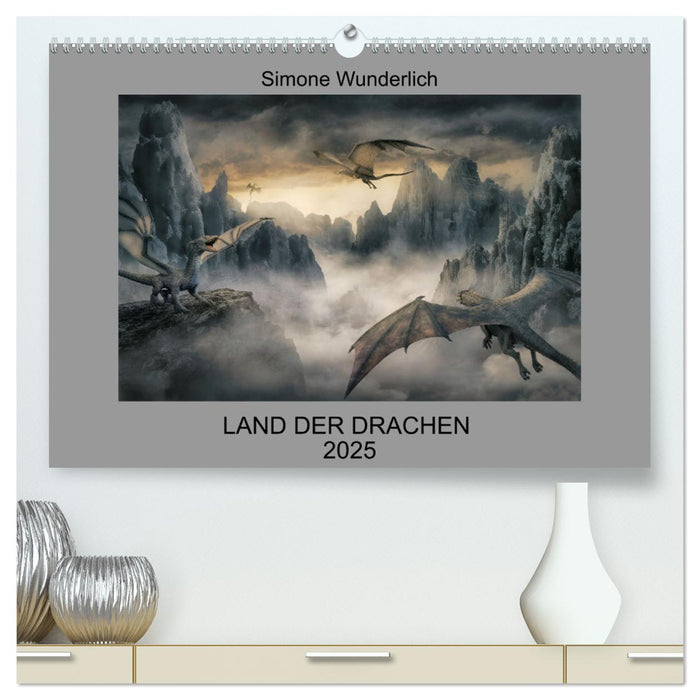 Land der Drachen (CALVENDO Premium Wandkalender 2025)