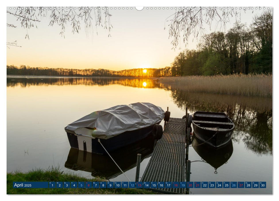 Naturerlebnis Stettiner Haff (CALVENDO Premium Wandkalender 2025)