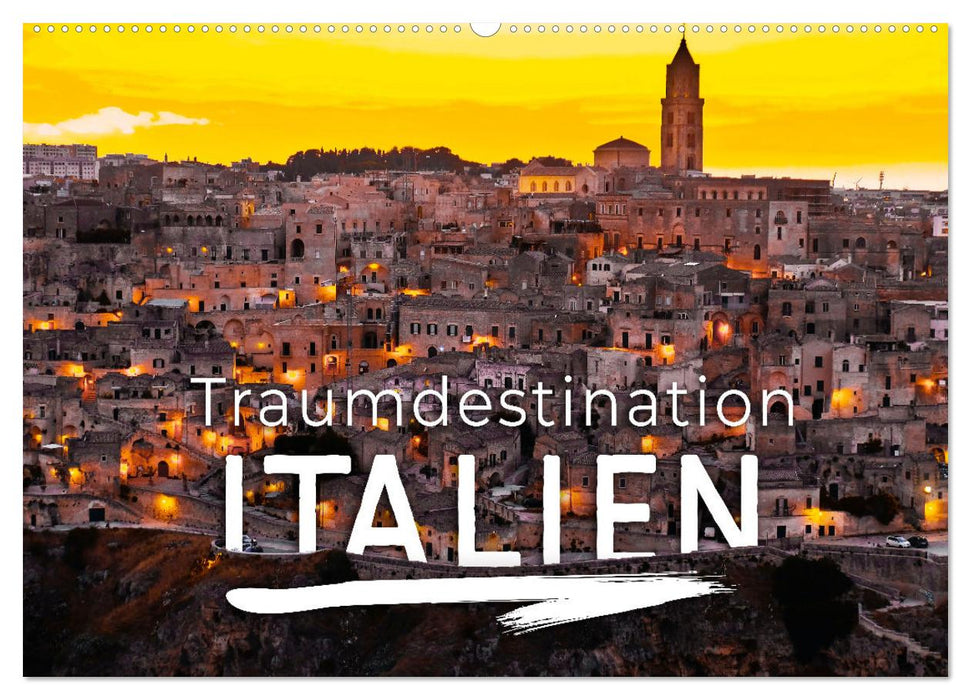 Traumdestination Italien (CALVENDO Wandkalender 2025)