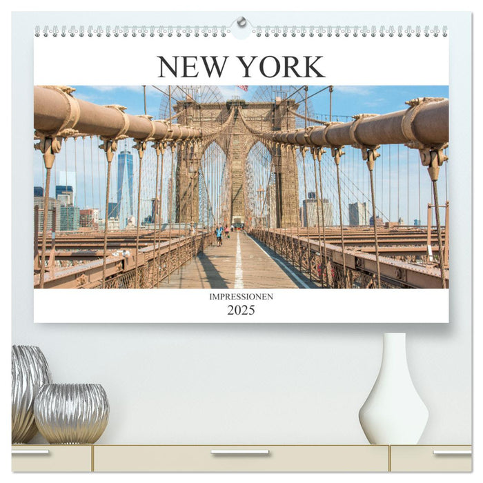 New York – Impressionen (CALVENDO Premium Wandkalender 2025)