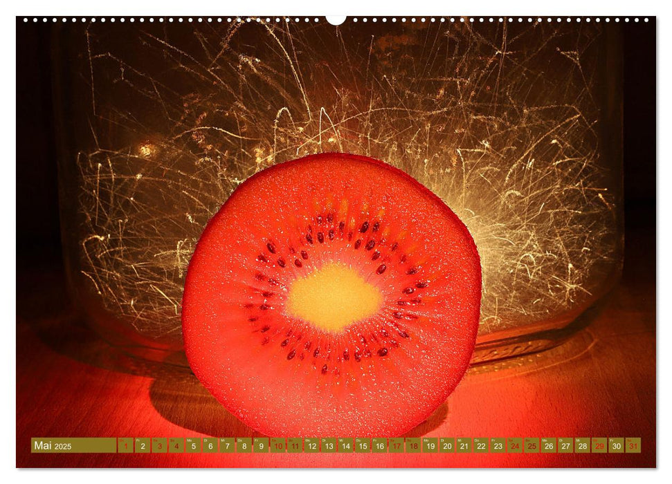 Kiwi - bunte Impressionen (CALVENDO Premium Wandkalender 2025)