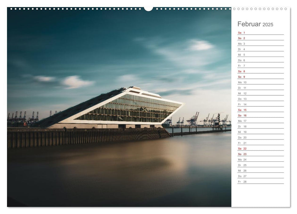 Hamburg eine Perle im Norden (CALVENDO Premium Wandkalender 2025)